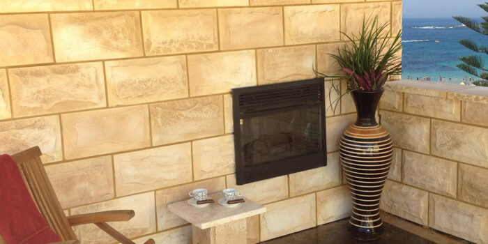 Dressed Edge Wall Cladding - Sandstone