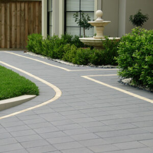 Stradapave Driveway Pavers - Charcoal 300 x 300 Pavers