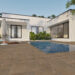 Noce Travertine Pool Pavers